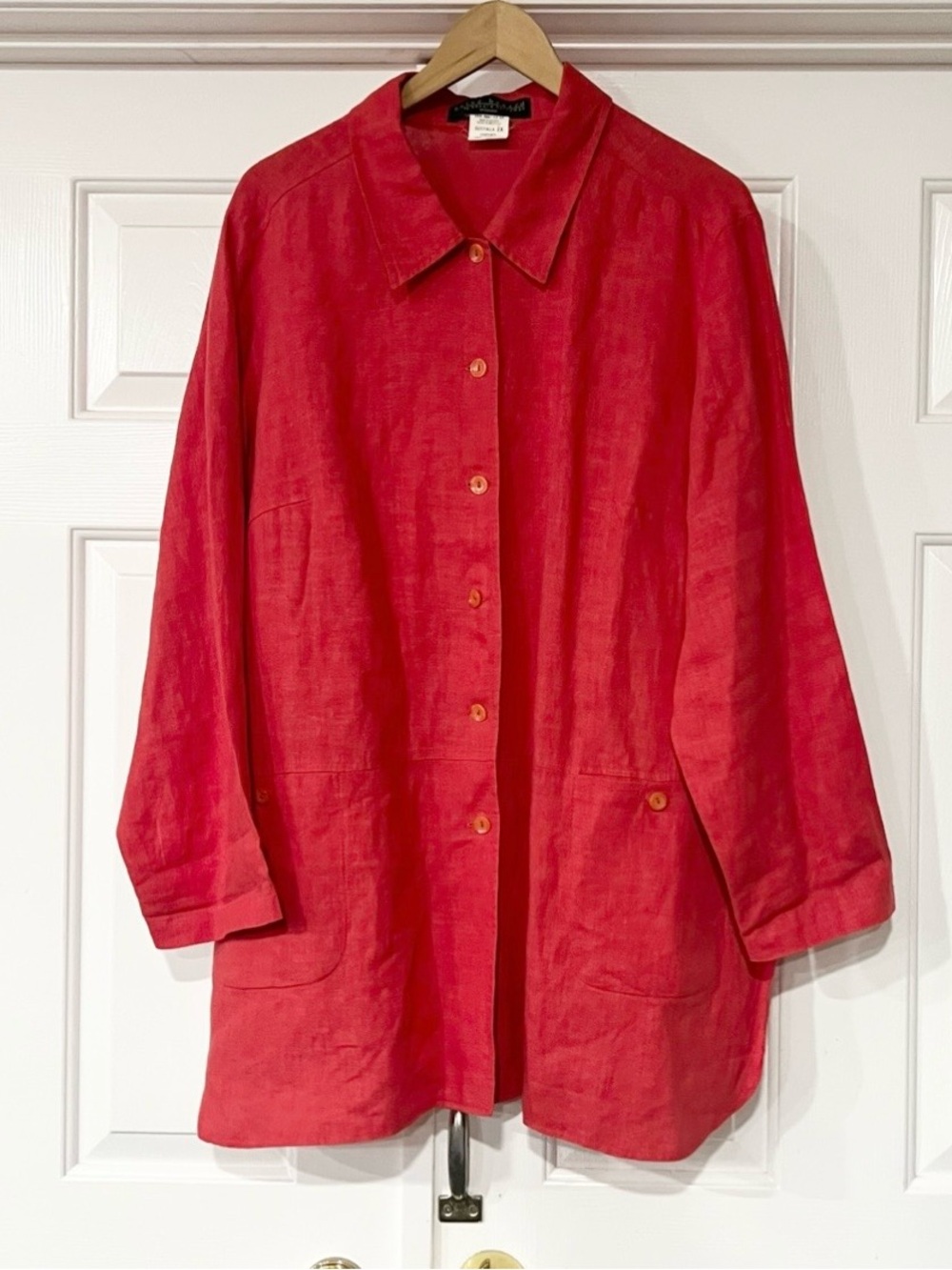 Harve Bernard | Linen Button Jacket